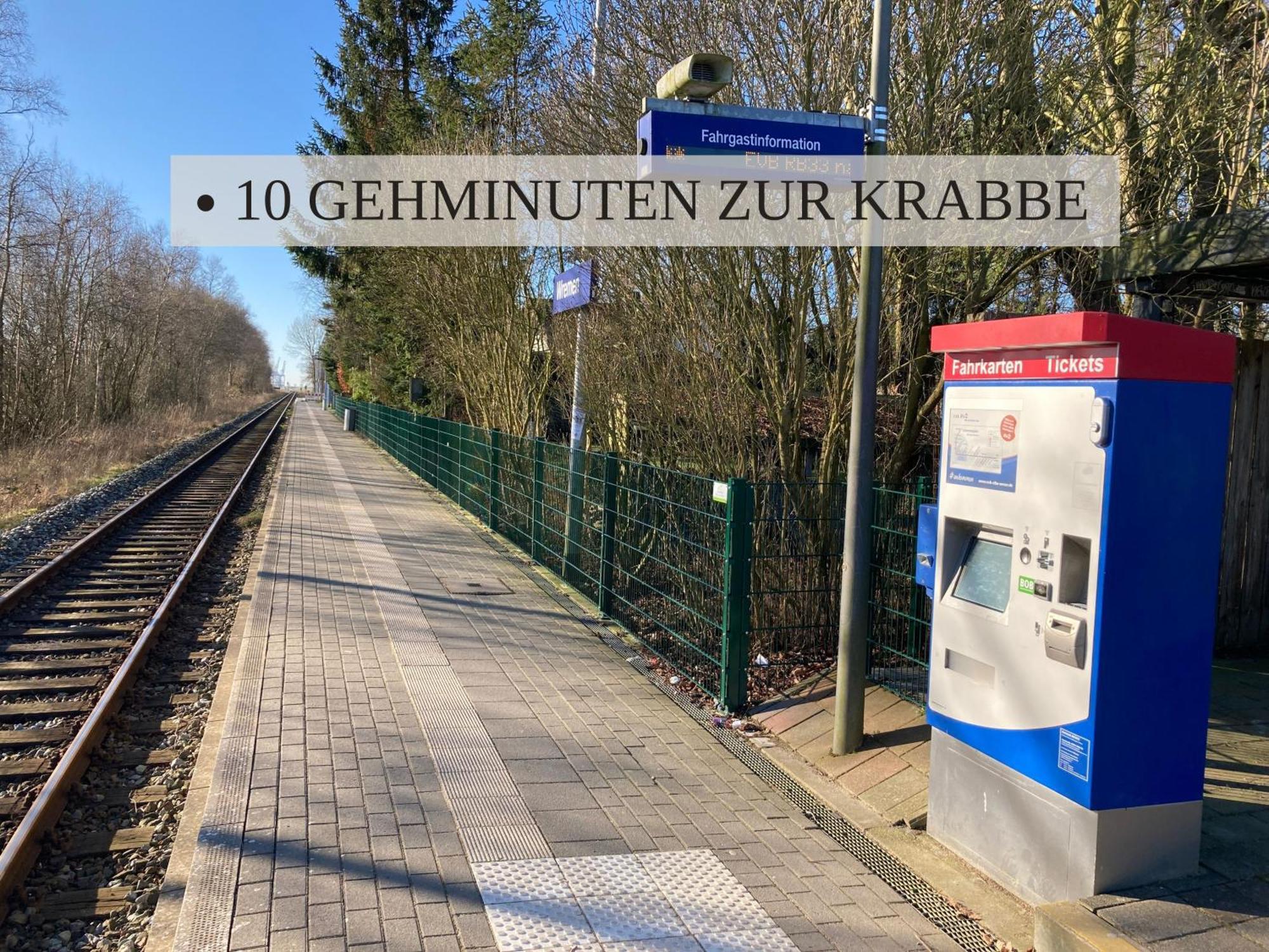 Haus Krabbe Apartments Mit Doppelbetten, Fuer 1-2 Personen, Hunde Kostenfrei Willkommen, Kostenfreier Parkplatz, Zwischen Bremerhaven Und Cuxhaven Gelegen Wremen Zewnętrze zdjęcie