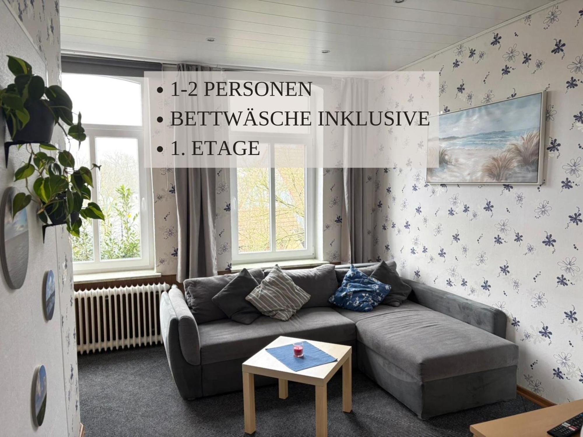 Haus Krabbe Apartments Mit Doppelbetten, Fuer 1-2 Personen, Hunde Kostenfrei Willkommen, Kostenfreier Parkplatz, Zwischen Bremerhaven Und Cuxhaven Gelegen Wremen Zewnętrze zdjęcie
